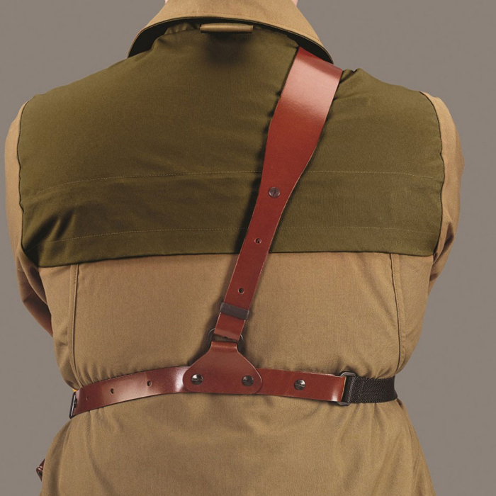 Leather Chest Crossdraw Hunting Holster