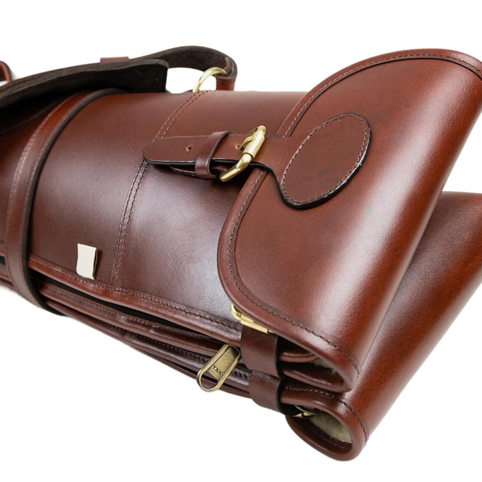 Leather Double Shotgun Slip Case