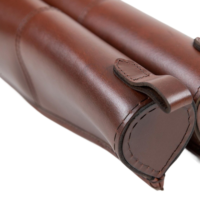 Leather Double Shotgun Slip Case