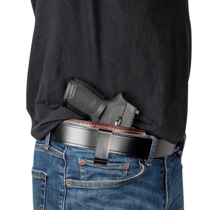 Leather Dual Carry Universal Belt Slide Holster