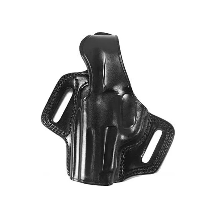 Leather High Ride Belt Holster With Thumb Break