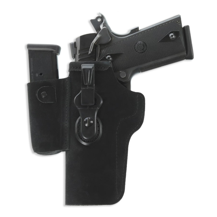Leather IWB Hunting Holster With Mag Carrier