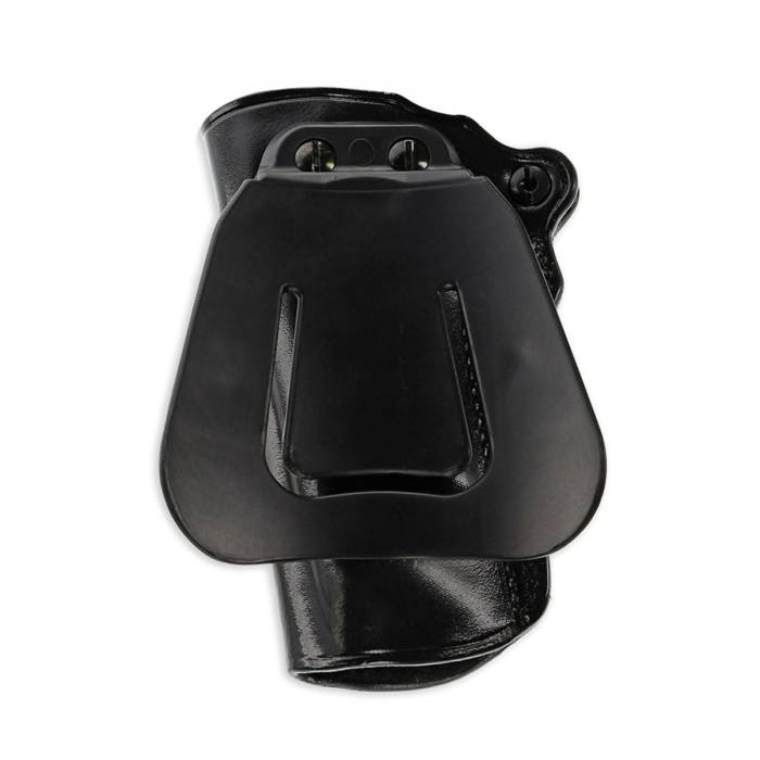 Leather OWB Hunting Holster With Paddle And Belt Loop