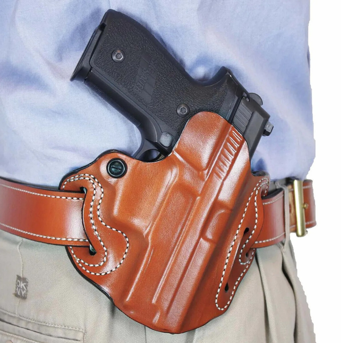 Leather OWB Speed Scabbard Holster