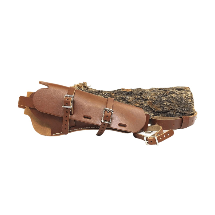 Leather Scoped Handgun Bandolier Holster