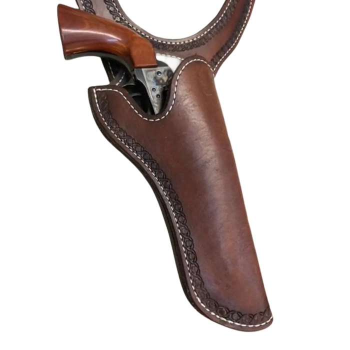 Brown Leather Western Shoulder Holster