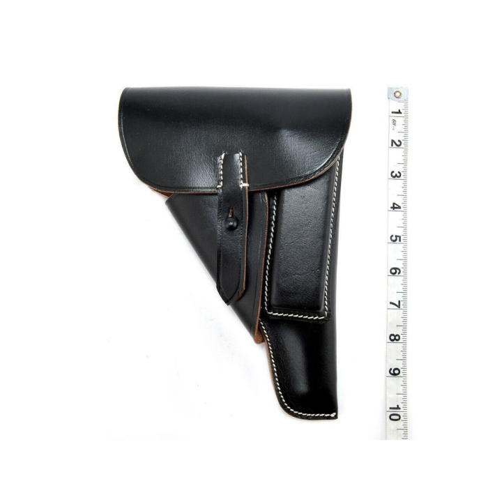 Leather Soft Shell Flap Holster With Marking