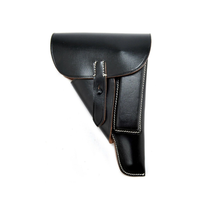 Leather Soft Shell Flap Holster With Marking