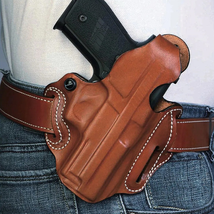 Leather Thumb Break Belt Holster