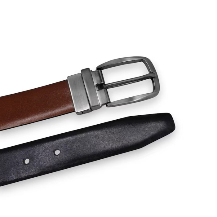 Personalized Reversible Leather Belt