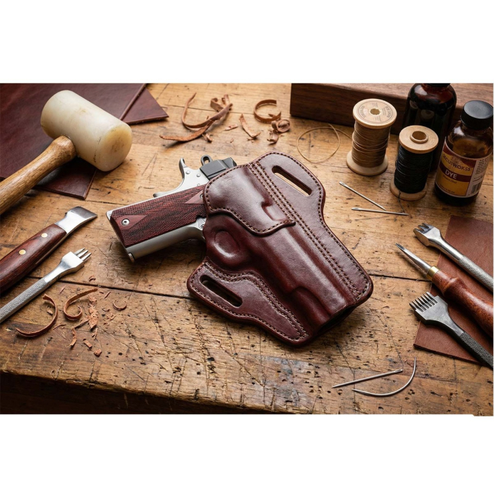Leather Concealed Carry Pancake Holster
