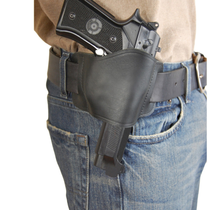 Leather High Ride Slide Holster