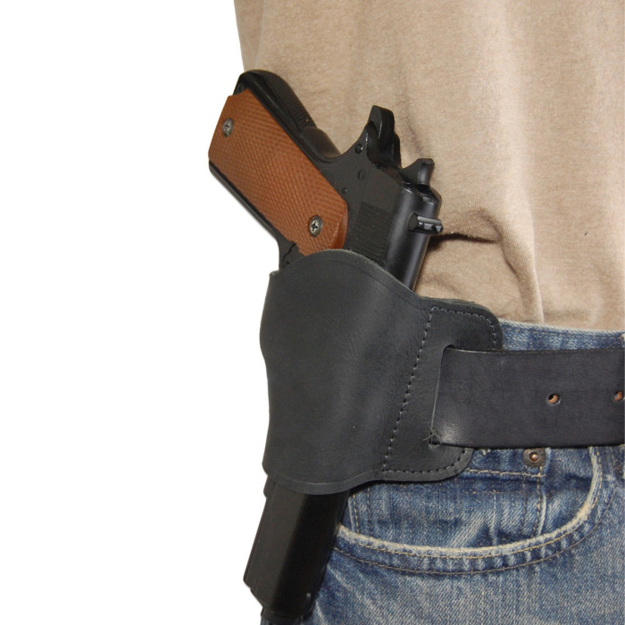 Leather High Ride Slide Holster