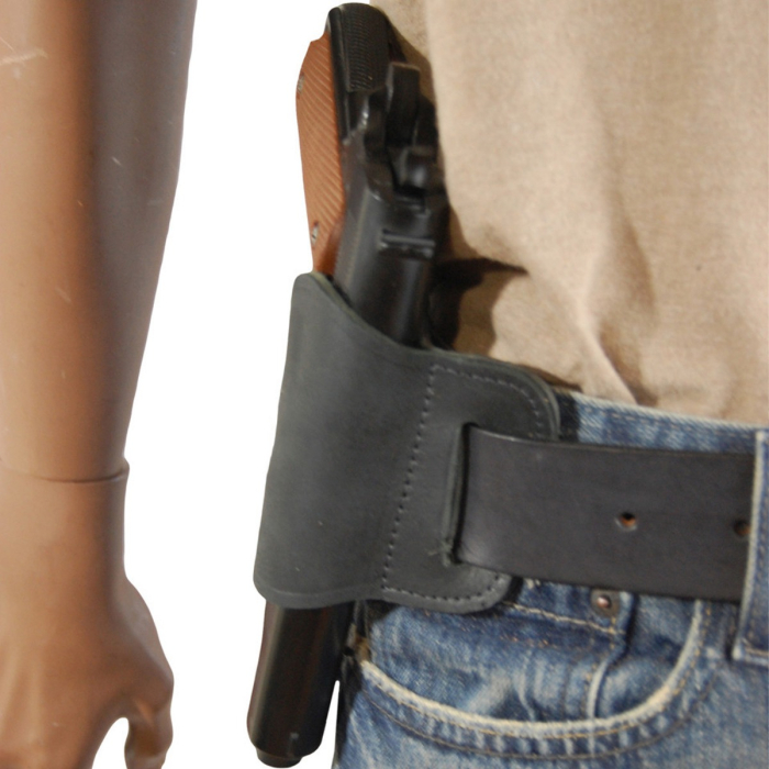 Leather High Ride Slide Holster