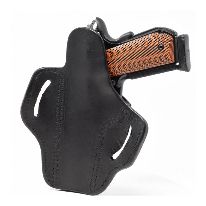 Black and Brown Leather 1911 OWB Holster