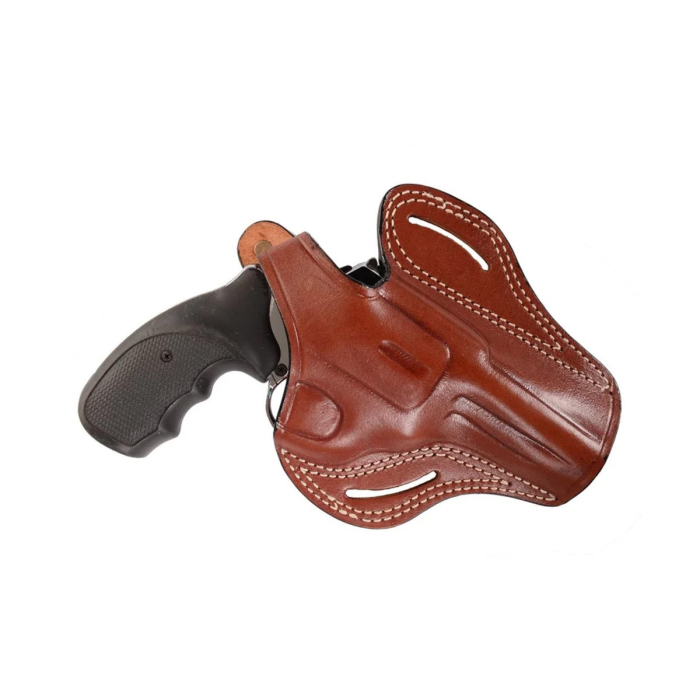 Leather OWB Thumb Break Revolver Holster