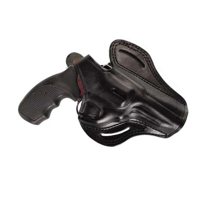 Leather OWB Thumb Break Revolver Holster