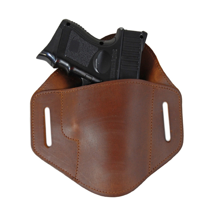 Leather Pancake Carry Holster Compact