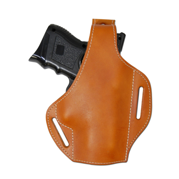 Leather Pancake Holster For Compact And Subcompact Pistols