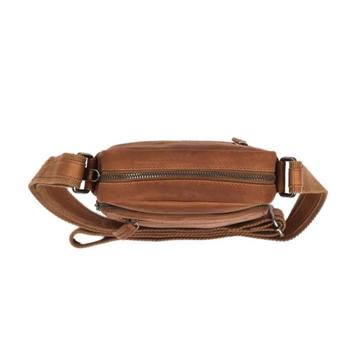 Cognac Birmingham Brown Leather Shoulder Bag 