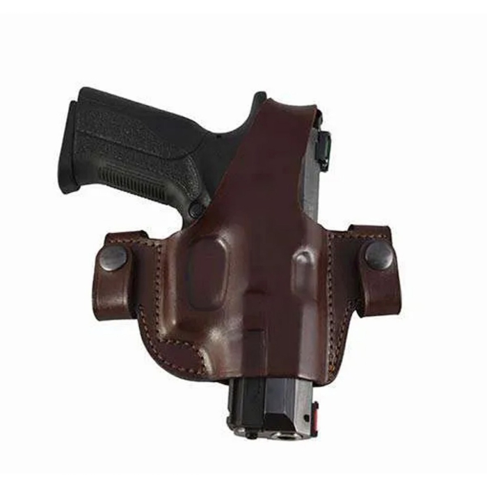 Leather Snap On OWB Holster With Thumb Break