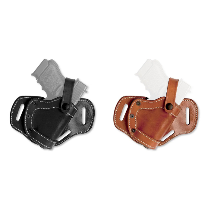 Leather Tri Slot Universal Holster