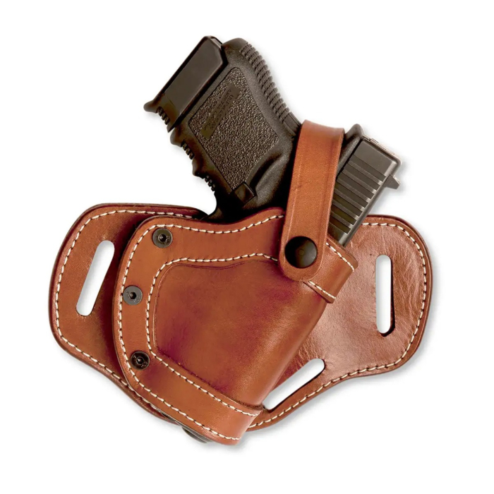 Leather Tri Slot Universal Holster