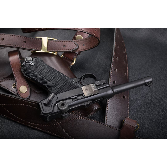 Luger P08 Vintage Leather Belt Holster