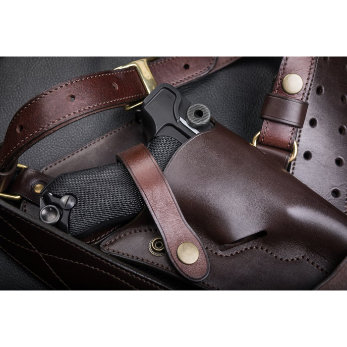 Luger P08 Vintage Leather Belt Holster