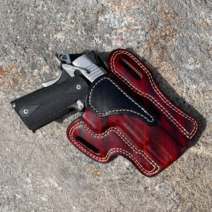 Mahogany Leather OWB Full-Size Holster