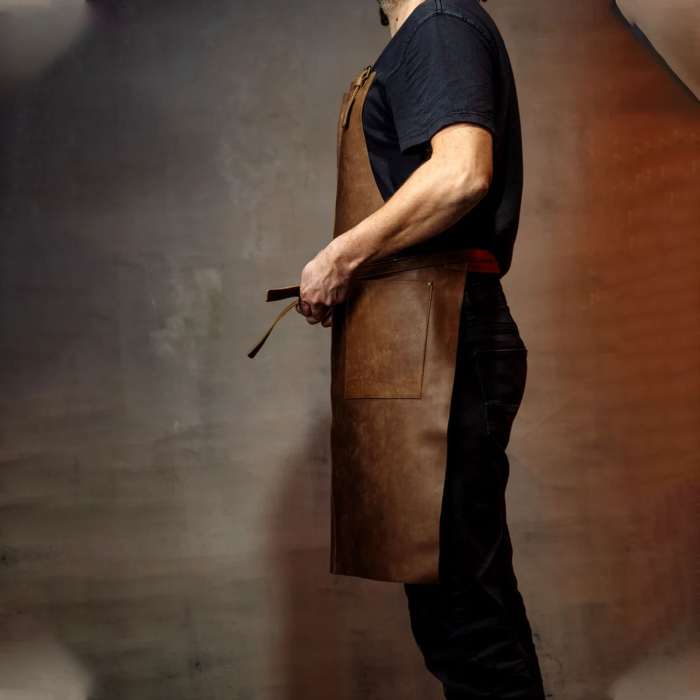 Personalized Leather Utility Apron