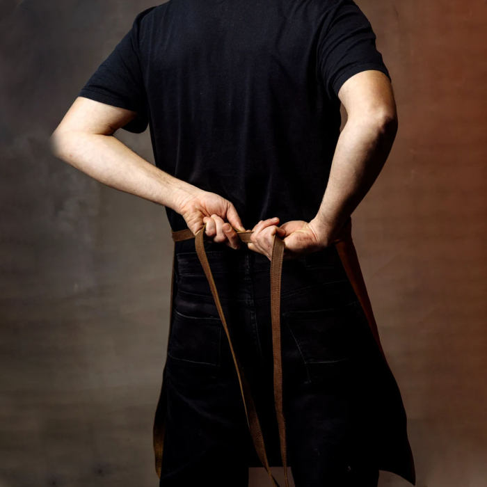 Personalized Leather Utility Apron