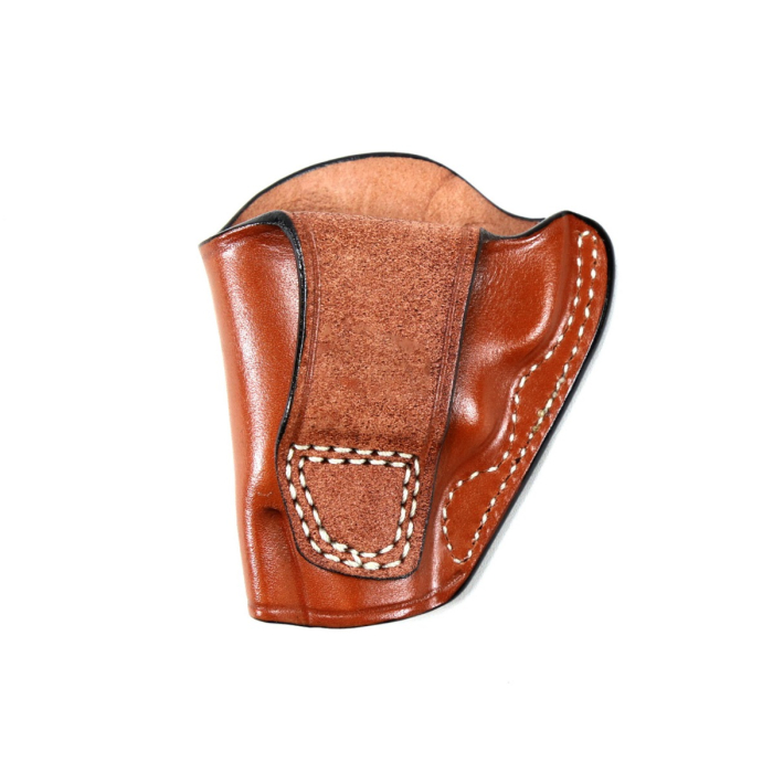 Minimalist OWB Leather Holster For Smith Wesson 442 J Frame