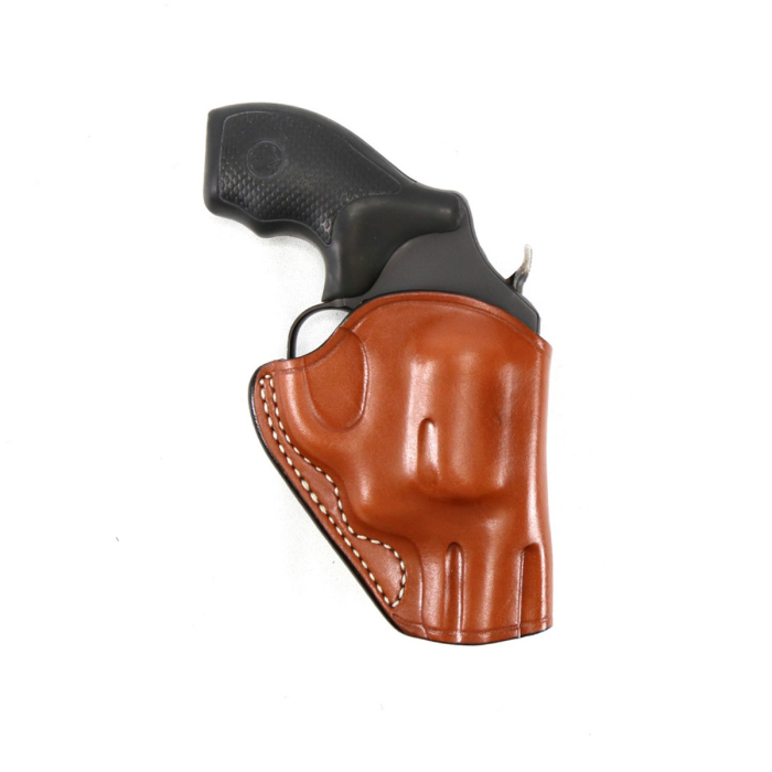Minimalist OWB Leather Holster For Smith Wesson 442 J Frame