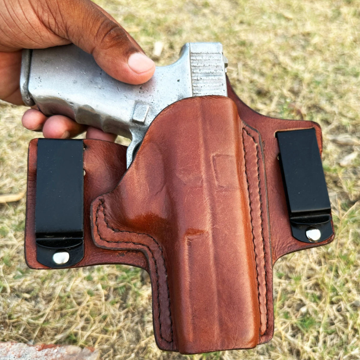 Brown Leather Airflow IWB Holster