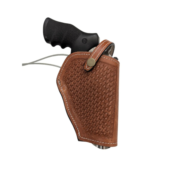 Open Bottom OWB Leather Holster
