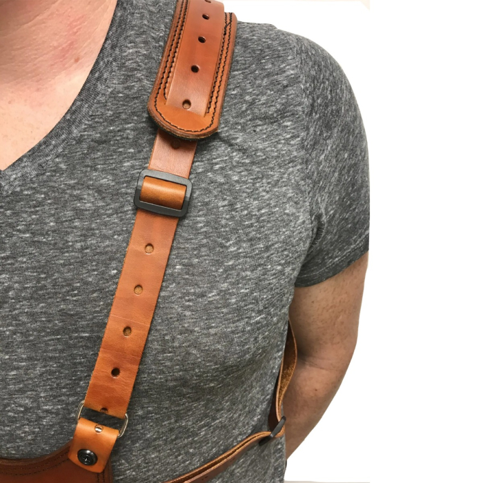 Leather Alaska Style Chest Holster
