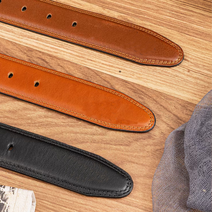 Handmade Brown Leather Belt