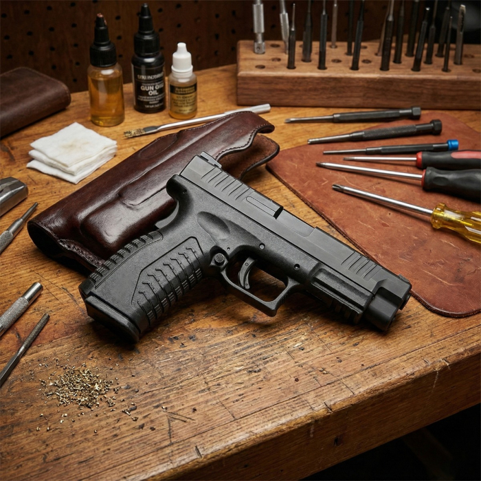 Dark Chestnut Police Duty Holster for 2 1/4 Duty Belt