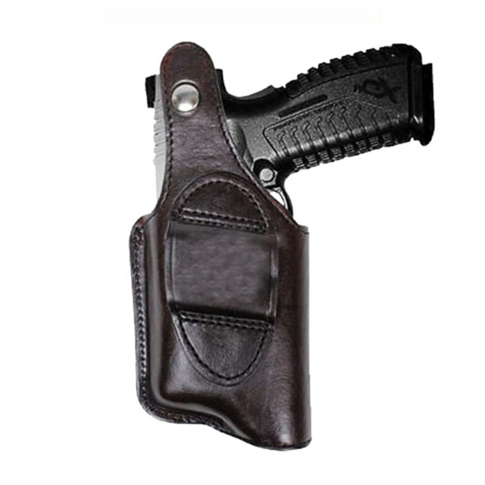 Dark Chestnut Police Duty Holster for 2 1/4 Duty Belt