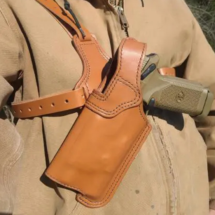 Leather Alaska Style Chest Holster