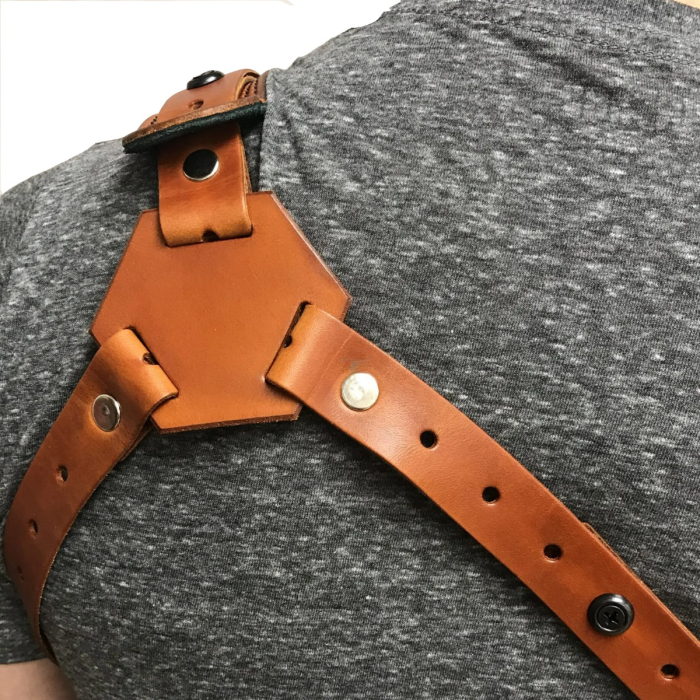 Leather Alaska Style Chest Holster