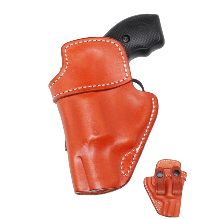 Premium Leather IWB Holster With Belt Straps