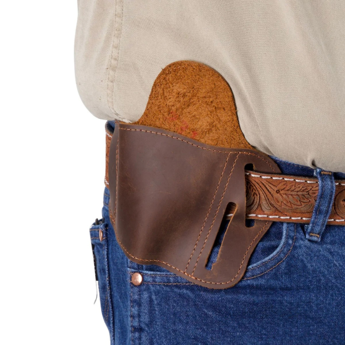 Premium Leather Pancake Belt Holster