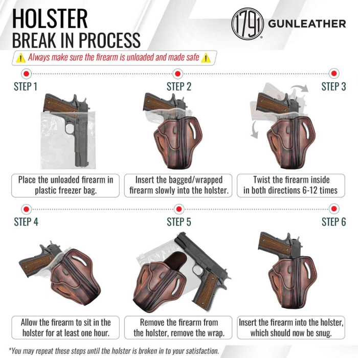 Vintage Leather 1911 OWB Holster