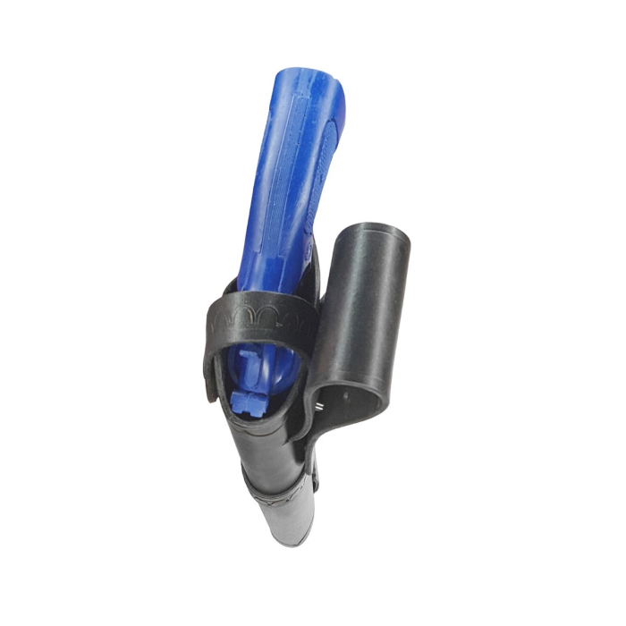 OWB Belt Carry Black Leather Revolver Holster