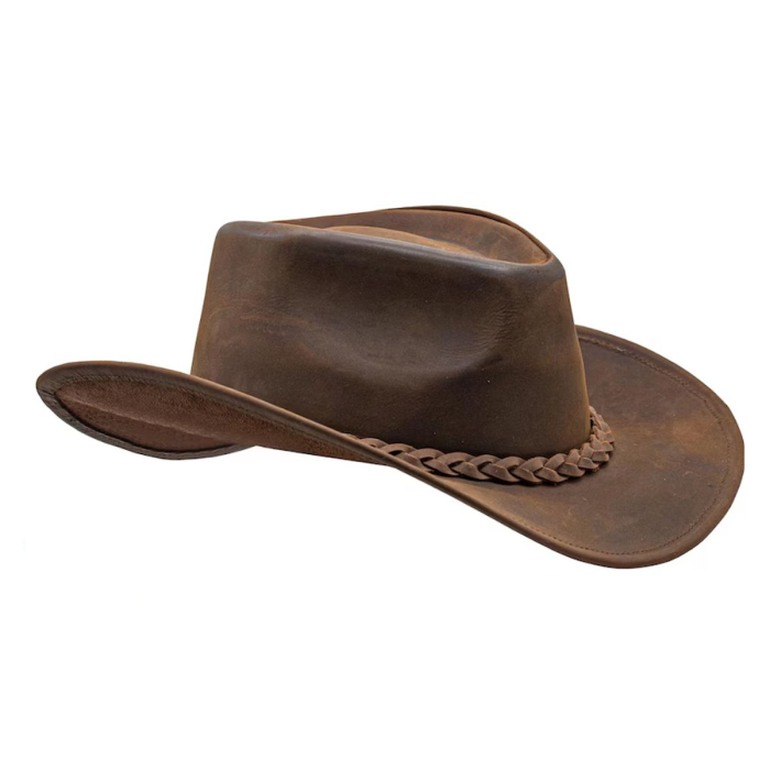 Personalized Durable Leather Cowboy Hat