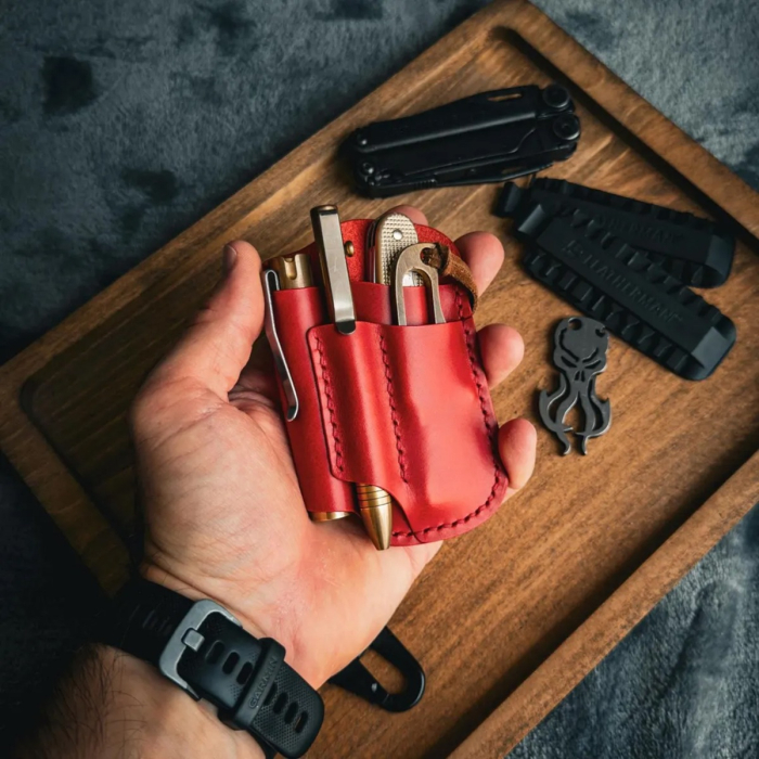 Leather EDC Pocket Organizer