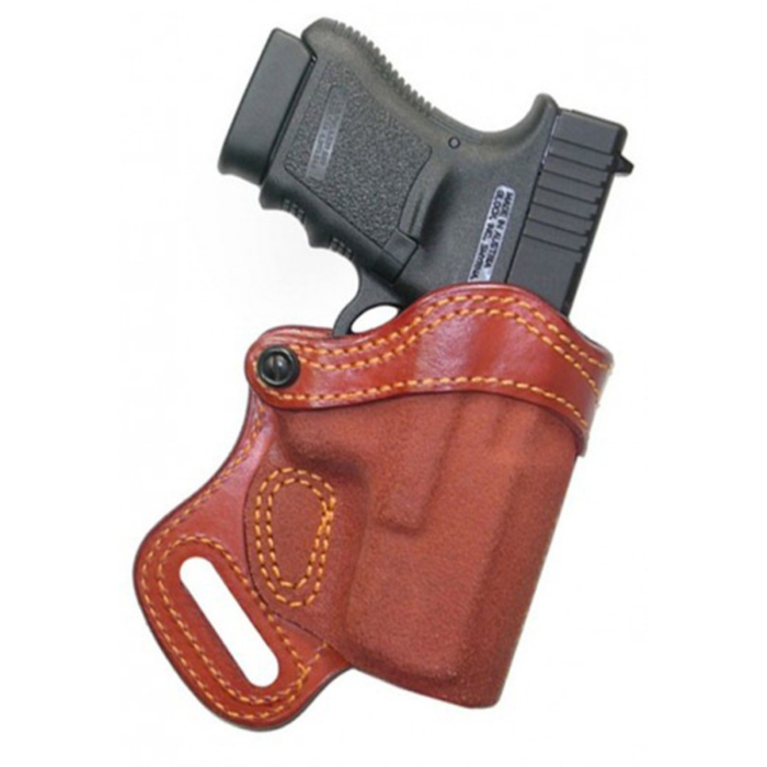 Red Brown Leather Pancake Holster