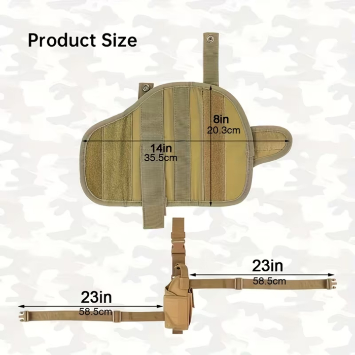 Tactical Nylon Drop Leg Holster